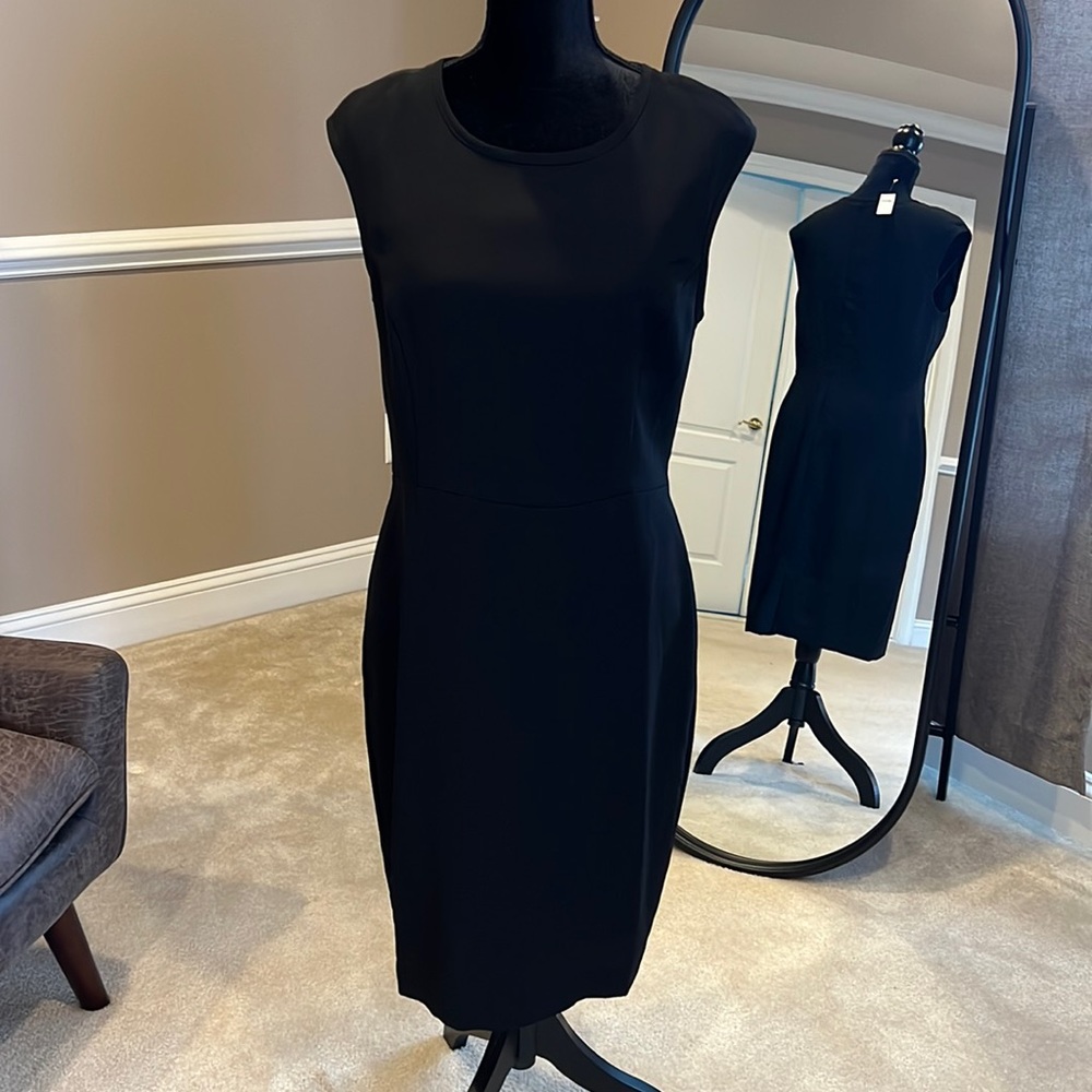 Black Banana Republic sheath dress